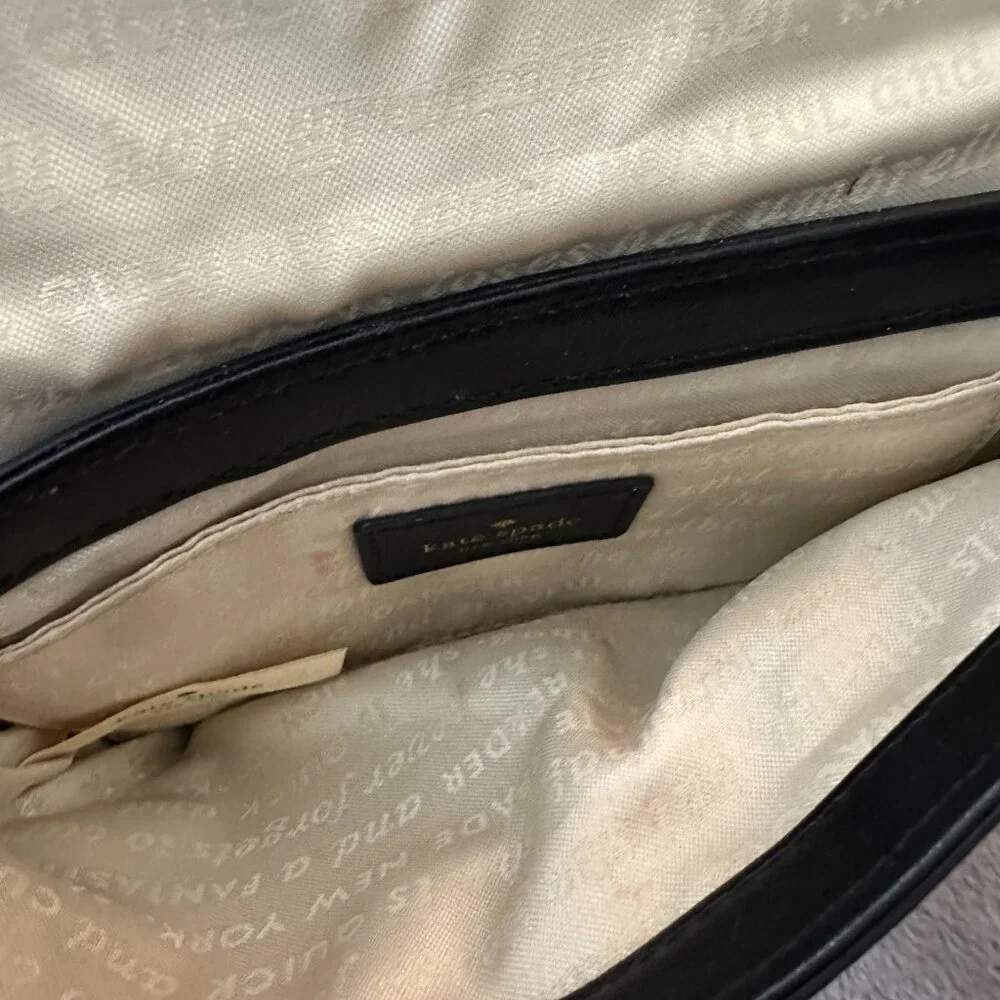 Kate Spade Black Leather Mini Crossbody Purse Newbury Lane Sally Bag